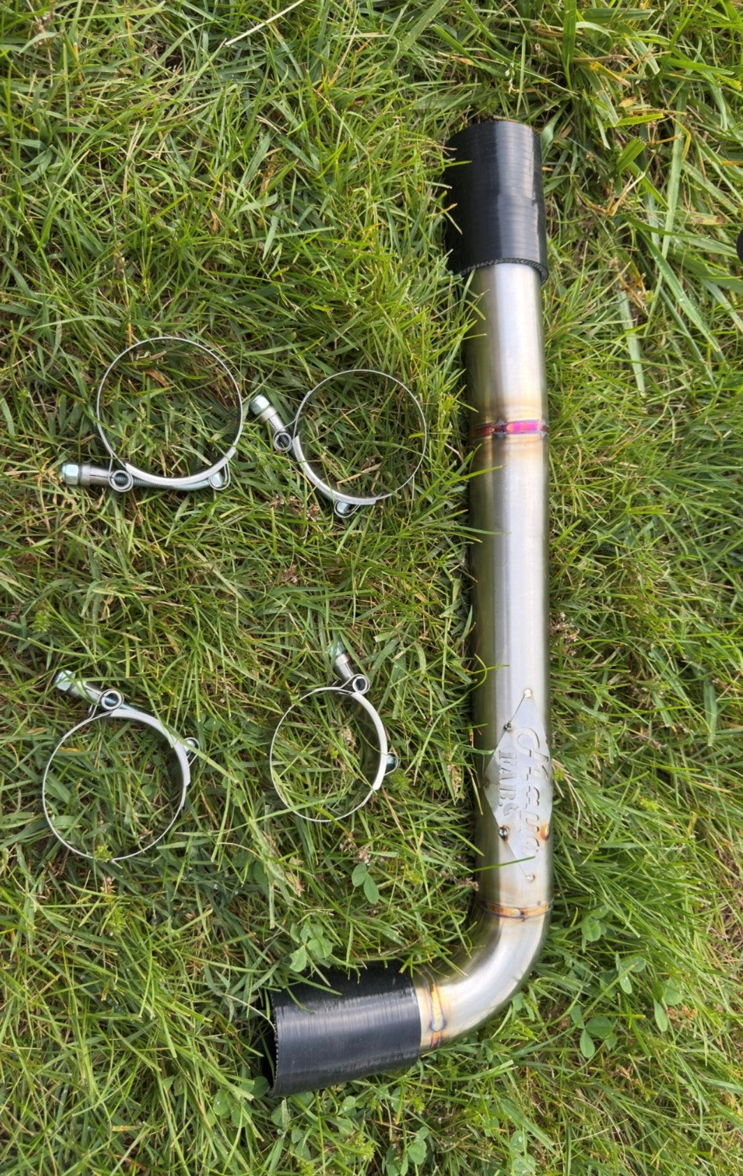 03-24 cummins fabricated coolant pipe