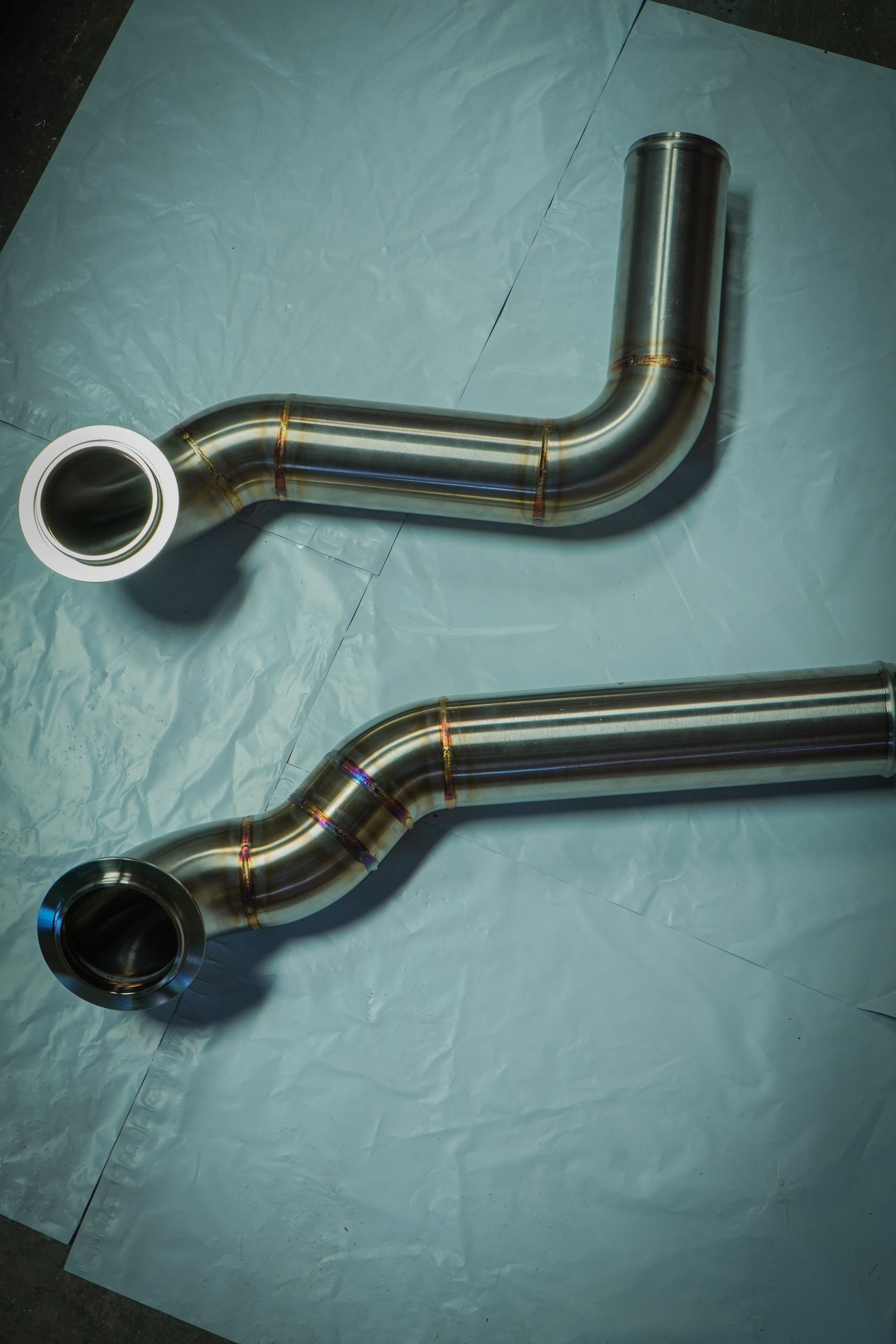 03-Current Cummins High Mount s400 Charge Pipes